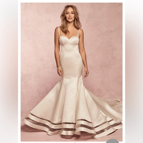 Maggie Sottero Rebecca Ingram Jamilia dress size 12 - Picture 2 of 12